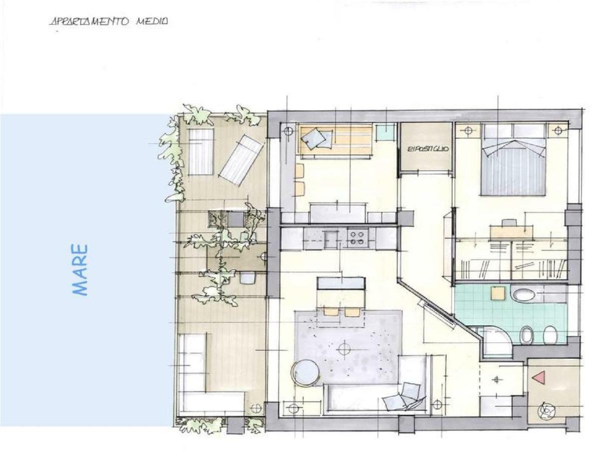 Casa Vacanze Lungomare Porto Torres Eksteriør billede